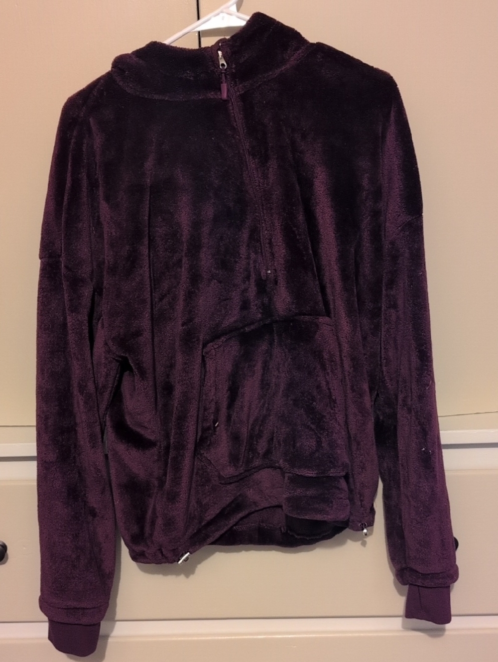 Athletic Works Purple Fleece Jacket